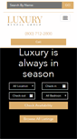 Mobile Screenshot of luxuryrentalgroup.com